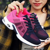 Womens Breathable Running Sports Shoes
