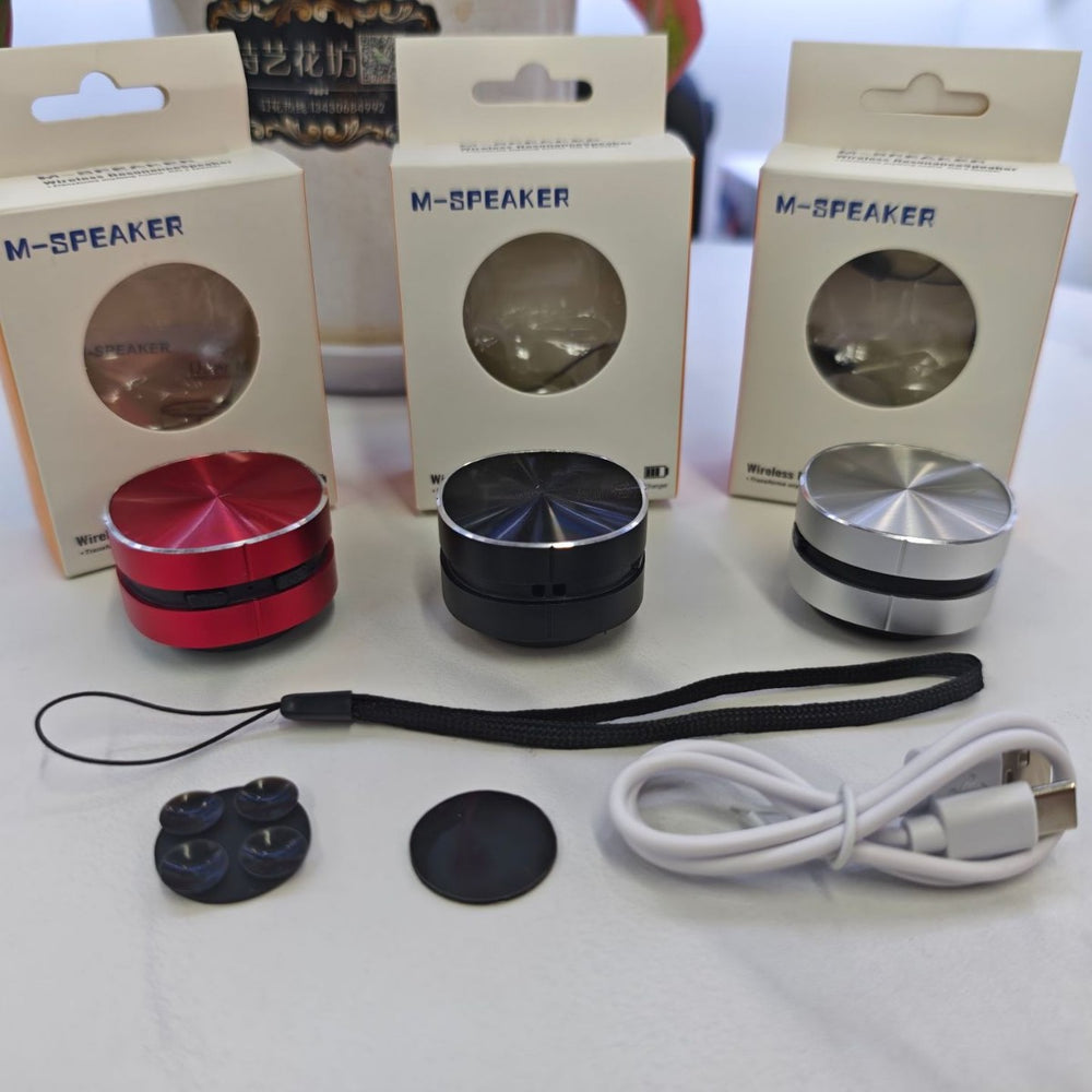 Portable Wireless Bluetooth Speaker with Nano Suction Cup