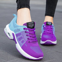 Womens Breathable Running Sports Shoes