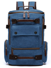 Retro Canvas Backpack Large Capacity Laptop School Bag