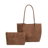Handmade Woven Bag Shoulder Underarm Tote Bag