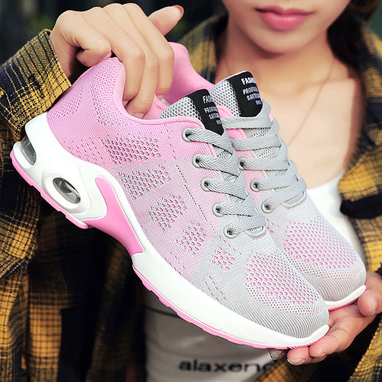Womens Breathable Running Sports Shoes