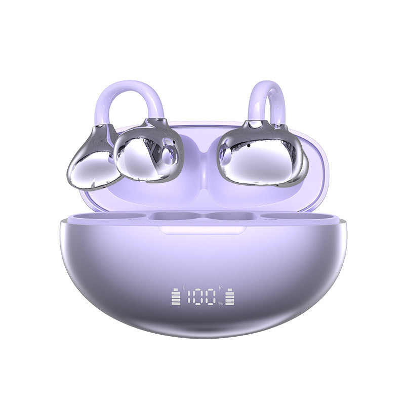 True Wireless Clip-On Earbuds Bluetooth
