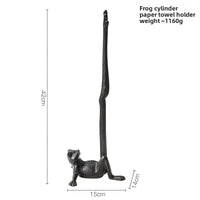 Creative Animal Tissue Holder Cast Iron Home Decor