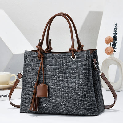 Fashionable PU Leather Tote Bag