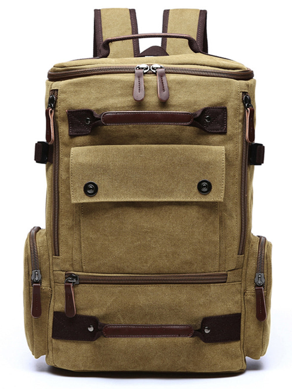 Retro Canvas Backpack Large Capacity Laptop School Bag