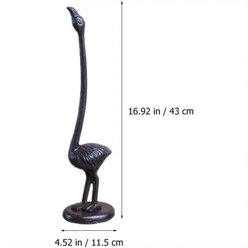 Creative Animal Tissue Holder Cast Iron Home Decor