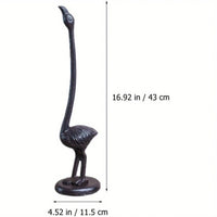 Creative Animal Tissue Holder Cast Iron Home Decor