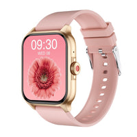Smart Health Monitoring Watch with Temperature Blood Oxygen Tracking