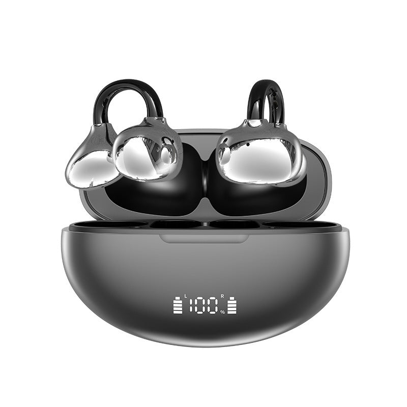True Wireless Clip-On Earbuds Bluetooth