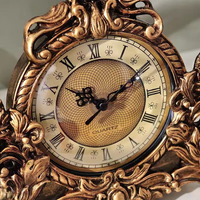 European Retro Table Clock