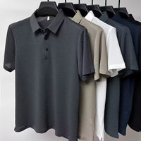Classic Mesh Polo Shirt for Men