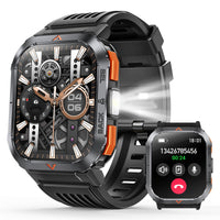 Bluetooth Smart Watch with Health Monitoring and Call Function
